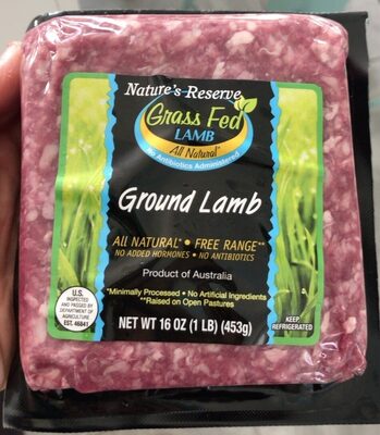Grass Fed Ground Lamb