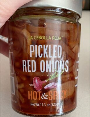 Hot & Spicy Pickled Red Onions, Hot & Spicy