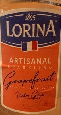 Grapefruit Organic Sparkling Beverage, Grapefruit