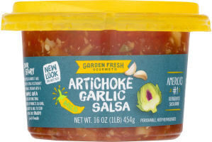 Garden Fresh Gourmet, Salsa, Artichoke Garlic, Artichoke Garlic