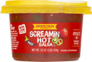 Garden Fresh Gourmet, Screamn' Hot Salsa