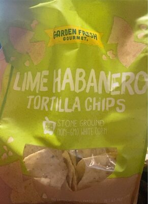 Lime Habanero Tortilla Chips, Lime Habanero