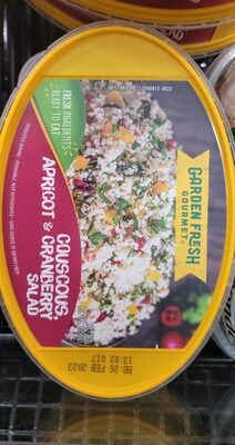 Couscous, Apricot & Cranberry Salad, Couscous, Apricot & Cranberry