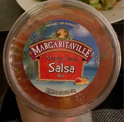 Mild Mango Peach Salsa, Mango; Peach