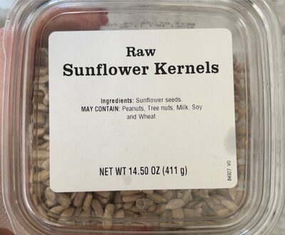 Raw Sunflower Kernels