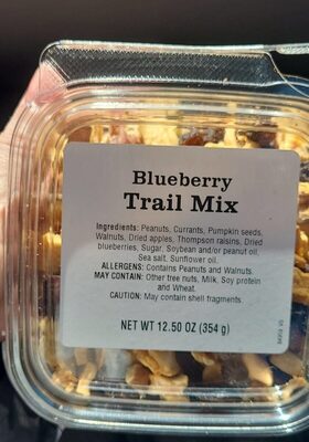 Blueberry Trail Mix, Blueberry