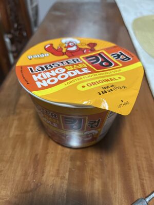 Lobster Flavor King Noodle, Lobster