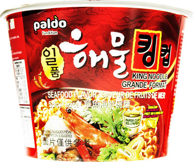 Paldo, King Noodle, Seafood, Seafood