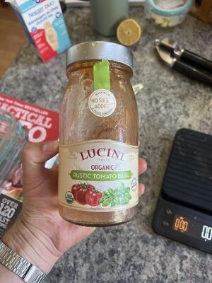 Rustic Tomato Basil Organic Sauce, Rustic Tomato Basil