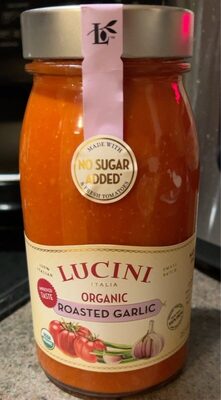 Roasted Garlic Organic Sauce, Roasted Garlic