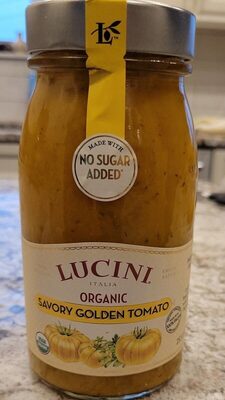 Savory Golden Tomato Organic Sauce, Savory Golden Tomato