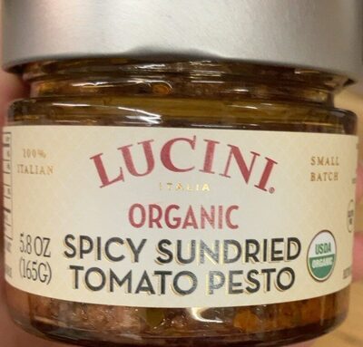 Spicy Sundried Tomato Organic Pesto, Spicy Sundried Tomato