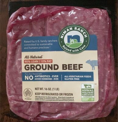 90% Lean | 10% Fat Ground Beef