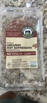 Uncured Hot Sopressata