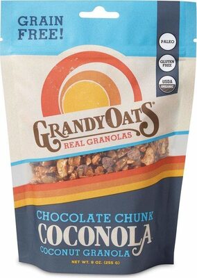Dark Chocolate Coconola Grain-Free Granola, Dark Chocolate