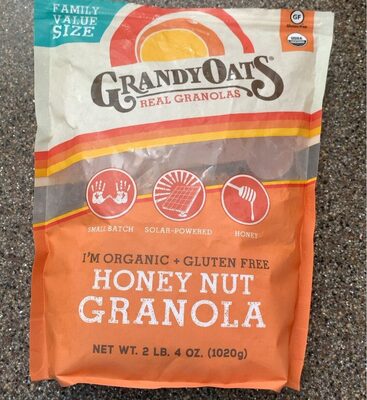 Honey Nut Gluten Free Granola, Honey Nut