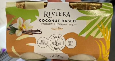 Vanilla Coconut Based Yogurt Alternative, Vanilla