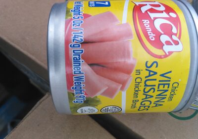 Chicken Vienna Sausages In Chicken Broth, Chicken Vienna