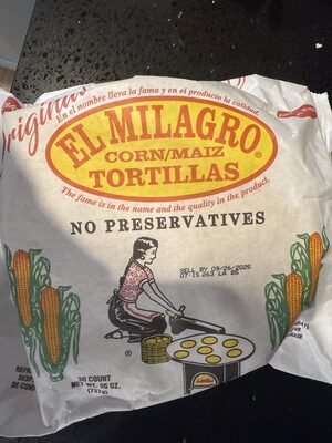 Corn Original Tortillas, Corn