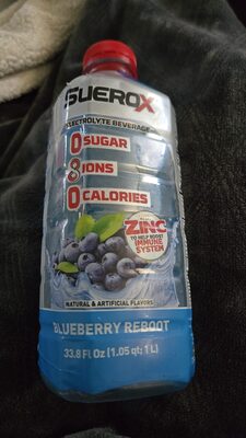 Blueberry Reboot Electrolyte Beverage, Blueberry Reboot