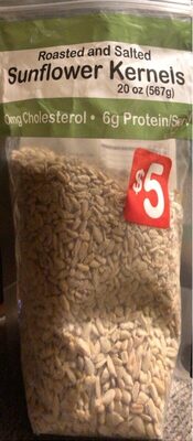 Roasted & Salted Sunflower Kernels, Roasted & Salted