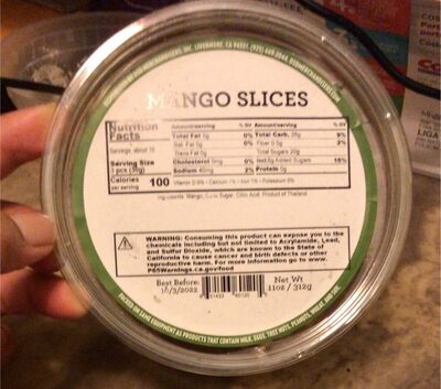 Dried Mango Slices