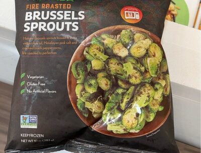 Fire Roasted Brussels Sprouts, Fire Roasted