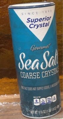 Gourmet Coarse Crystals Sea Salt