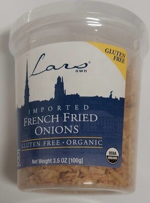 French Fried Organic Onions, French Fried