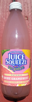 Flavored Blended Juice Beverage, Ruby Grapefruit