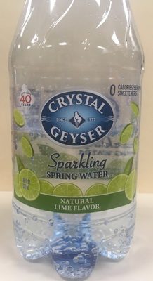 Lime Sparkling Spring Water, Lime