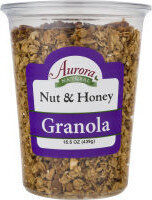 Natural Nut & Honey Granola, Nut; Honey