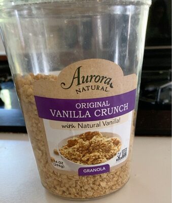 Natural Vanilla Crunch Granola, Vanilla