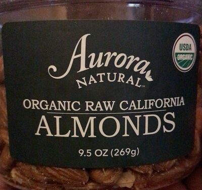 California Organic Raw Almonds, California