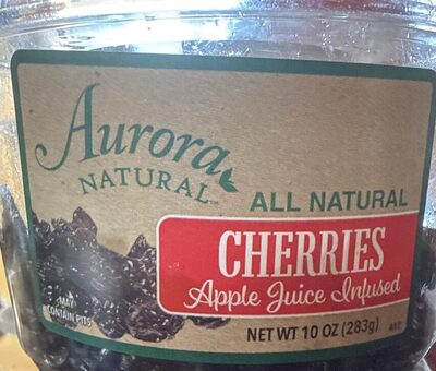 Apple Juice Infused Cherries, Apple Juice