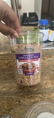 Natural Cranberry Vanilla Crunch Granola, Cranberry Vanilla