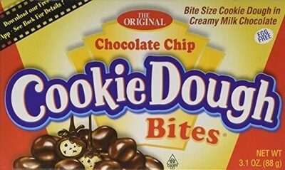 The Original Chocolate Chip Cookie Dough In Creamy Milk Chocolate, Original