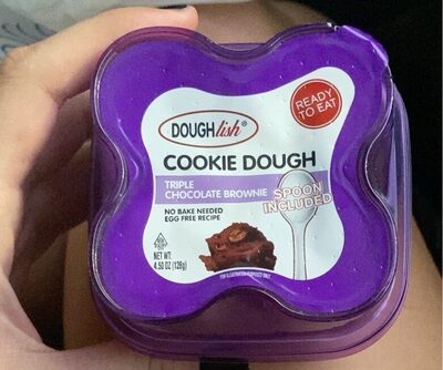 Triple Chocolate Brownie Cookie Dough, Triple Chocolate Brownie