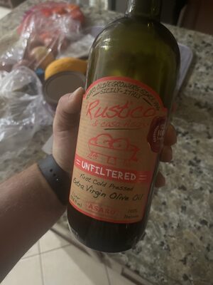Unfiltered Extra Virgin Olive Oil