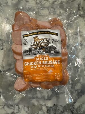 Sliced Chicken Sausage, Sliced Chicken