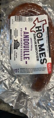 Pecan Smoked Andouille Small Batch Sausage, Pecan Smoked Andouille