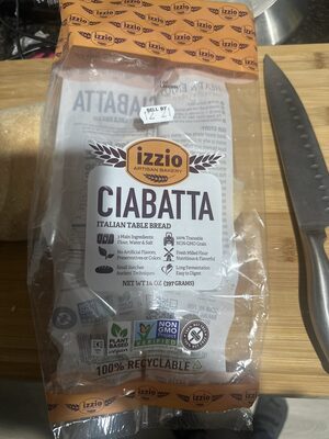 Ciabatta Take & Bake Italian Table Bread, Ciabatta