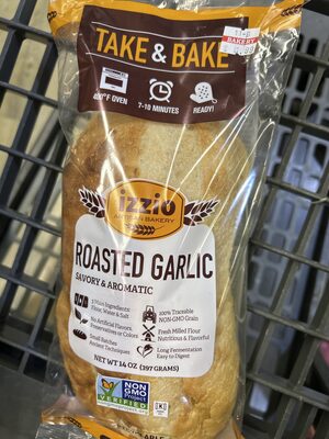 Roasted Garlic Take & Bake Bread, Roasted Garlic