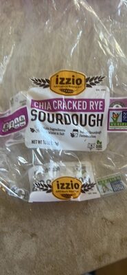 Chia Cracked Rye Sourdough, Chia Cracked Rye