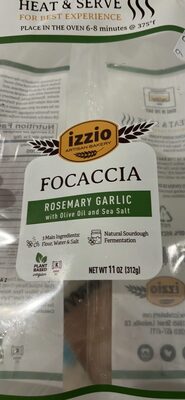 Rosemary Garlic With Olive Oil And Sea Salt Focaccia, Rosemary Garlic With Olive Oil And Sea Salt