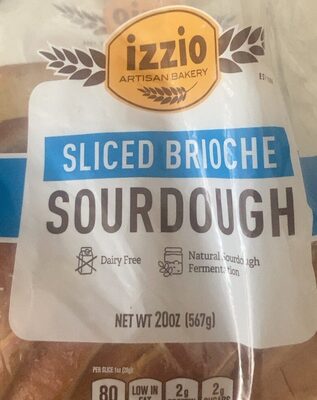 Sourdough Sliced Brioche, Sourdough
