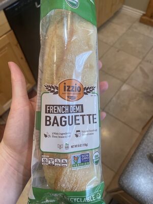 French Organic Take & Bake Demi Baguette, French
