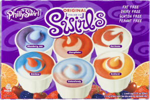 Assorted Swirlcups, Cotton Candy, Cherrymelon, Rainbow, Sunburst, Hurricane, Lime Lemonade