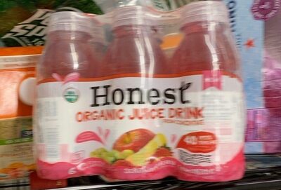 Strawberry Lemonade Organic Juice Drink, Strawberry; Lemonade