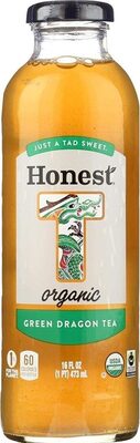 Honest Tea Green Dragon Glass Bottle, 16 fl oz